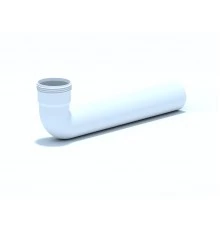 Уголок дв. сифона с резьбой, ANI PLAST