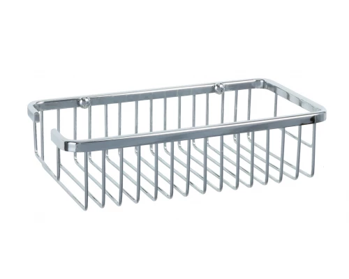 Полка прямоугольная одноэтажная FIXSEN HOTEL хром (FX-31050)