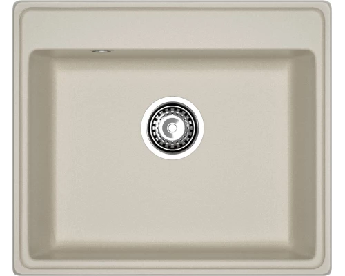 GRANFEST Мойка композит VERTEX, GF-V-580, чаша 580*500, топаз