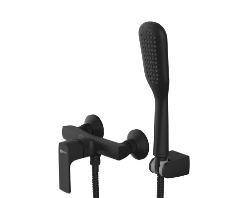 Ursus Смеситель для душа, без излива р/ОД, черный, LM, LM7203BL