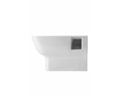 ПЭК НЕО rimless(подвес. безободковый унитаз с тонким сиденьем, инсталляция, панель черн. мат, САНТЕК