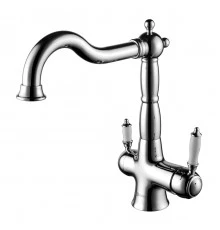 Comfort Смеситель для кухни, выс.пов.излив 221мм фильтр.воды, р/ОД, хром, LM, LM3065C