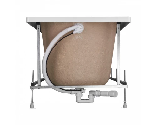 Монтажный комплект для ванны ФИДЖИ 160х75 см. (рама, слив-перелив с сифоном, крепеж к стене, кре