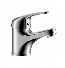 Y40 Смеситель для раковины, монолит.излив 96мм(к/40), р/ОД, хром, ROS, Y40-11