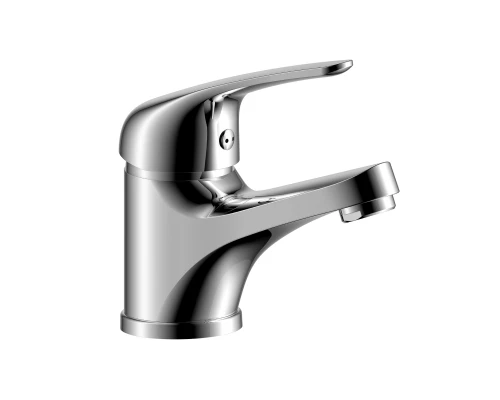 Y40 Смеситель для раковины, монолит.излив 96мм(к/40), р/ОД, хром, ROS, Y40-11