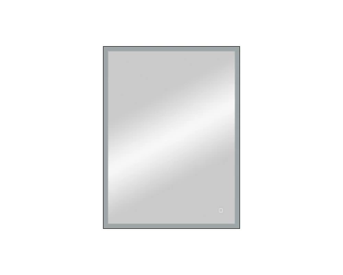 Зеркало "Solid Black LED" 600х800, реверсивное крепление