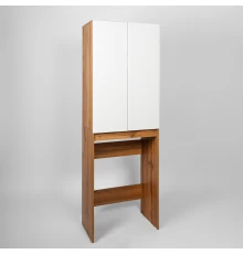 Шкаф-колонна для стиральной машины VIANT БОСТОН 65 напольный дуб вотан/белый (VBOS645-SHSM)