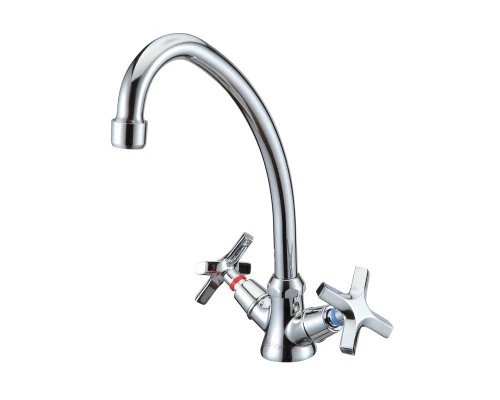 Promotion Смеситель для кухни, выс.пов.излив 154мм, р/ДВ, хром, LM, LM6050C