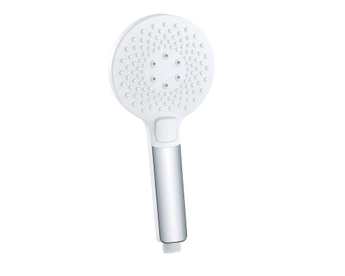 Лейка душевая 3-функц. 110х243 мм, хром/белый, блистер,LEMARK