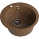 GRANFEST Мойка композит RONDO GF-R--480  D=480 мм  терракот  арт.GF-