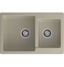 GRANFEST Мойка композит PRACTIK GF-P--780K  2 чаши 780*510 мм  топаз  арт.GF-
