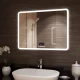 Зеркало Demure LED  800x600 с музыкальным блоком, подогревом