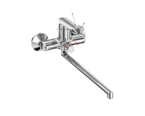 Смеситель для ванны TOKITO MISAWA хром (TOK-MIS-1015)