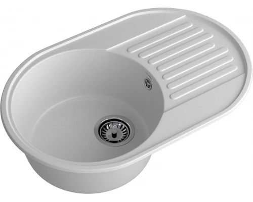 GranFest QUARZ (ECO-18) Мойка чаша+кр 740*480 (серый)
