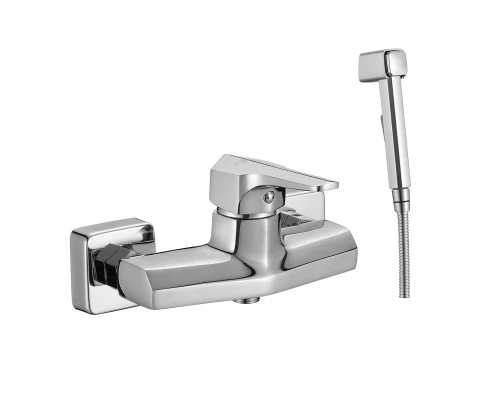 RS44 Смеситель для биде,  с гигиен. душем, р/ОД, хром, ROS, RS44-52