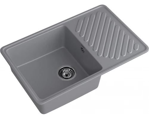 GranFest QUARZ (GF-ZL52) Мойка для кухни 760*480мм (темно-серый)