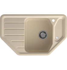 GRANFEST Мойка композит CORNER  GF-C--800E угловая 800*500мм, кашемир