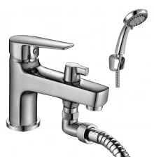 S35 Смеситель для ванны, на борт с изливом 177мм, р/ОД, хром, ROS, S35-38