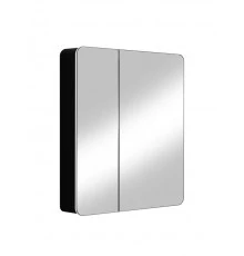 Зеркало-шкаф Eltoro black LED 760х850