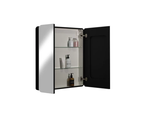 Зеркало-шкаф Eltoro black LED 760х850