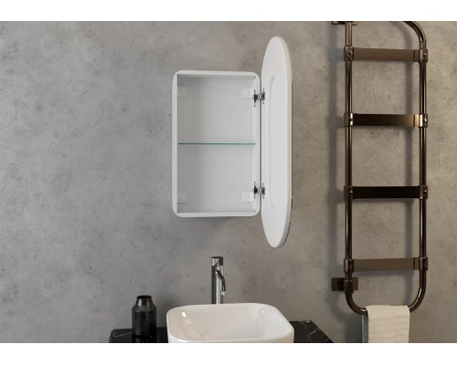 Зеркало-шкаф Elmage white LED 450х800