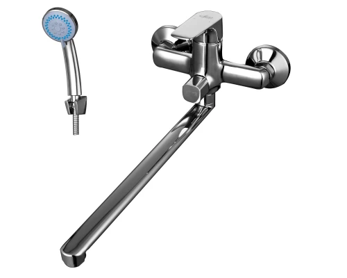 RS31 Смеситель для ванны, круг.пов.излив 350мм, р/ОД, хром, ROS, RS31-32