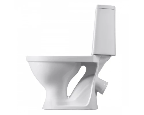 Унитаз-компакт Прайм (комфорт) (сид. полипр.с S-C, арм.2-х реж. Псков), белый SANTERI