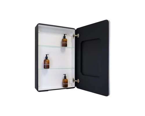 Зеркало-шкаф Eltoro black LED 560х850 правый