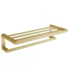 Полка для полотенец из алюминия Capri золото