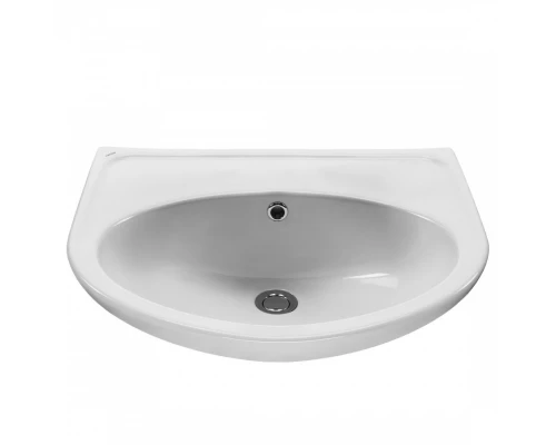 БОРЕАЛЬ Умывальник б/отв 60 см., хр.кольцо, крепление, САНТЕК