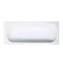 REIMAR Ванна стальная 150x70x40 cм. с опорной подставкой, без ранта, белая орхидея, ВИЗ