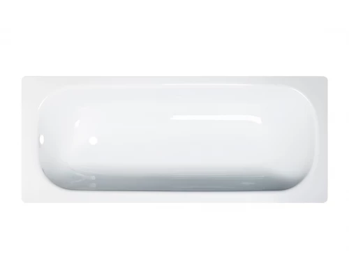 REIMAR Ванна стальная 160x70x40 cм. с опорной подставкой, без ранта, белая орхидея, ВИЗ