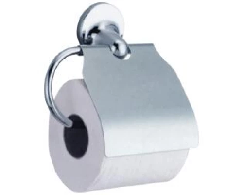 Держатель для туалетной бумаги горизонтальный с крышкой Hotel