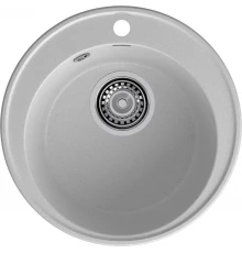GranFest QUARZ (ECO-08) Мойка чаша D=480мм (серый)