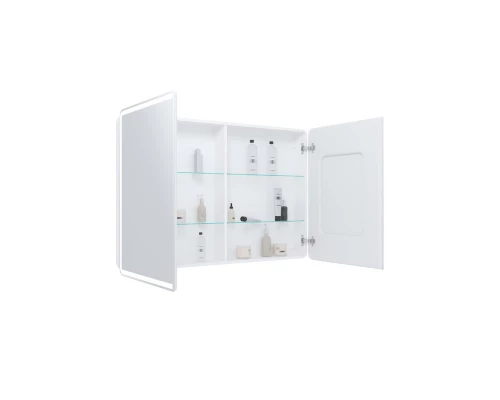 Зеркало-шкаф Avenue Led 1200х800 с датчиком движения и розеткой