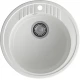GRANFEST Мойка композит RONDO GF-R--520   D=520 мм   иней   арт.GF-