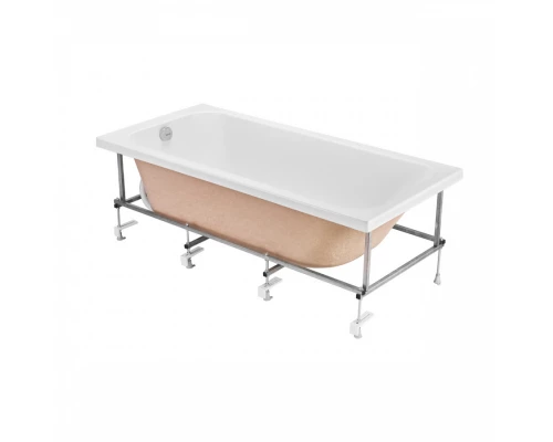 Монтажный комплект для ванны ЛАММА 170х80 см. (рама, слив-перелив с сифоном, крепеж к стене, крепеж 