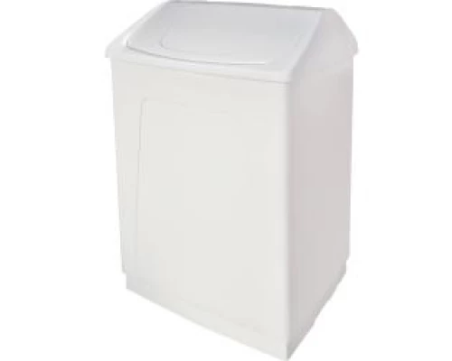 Ведро для мусора пластиковое 55 литров с крышкой