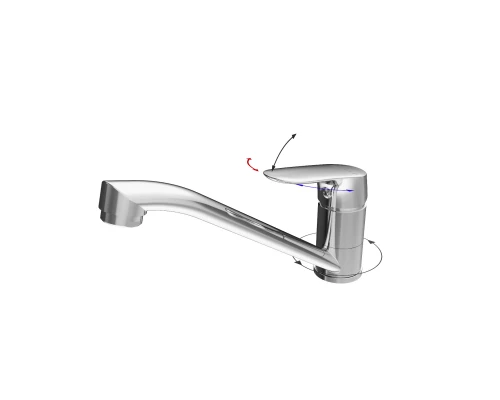 Смеситель для кухни TOKITO TAKASE хром (TOK-TAK-1012)