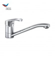 ДАЧА Смеситель для мойки с длинным изливом, одноручный, СЛАВЕН, Б21