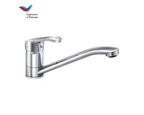 ДАЧА Смеситель для мойки с длинным изливом, одноручный, СЛАВЕН, Б21