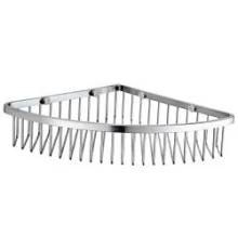 Мыльница в сеточку угловая 55х305х225