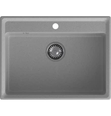 GRANFEST Мойка композит LEVEL, GF-LV-660, чаша 660*500, серый
