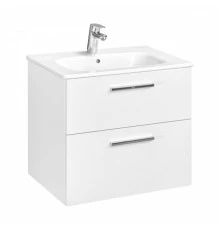 VICTORIA Тумба под раковину VICTORIA 60, 2 ящика, белый гл., ROCA