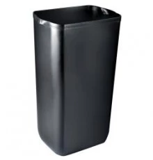Ведро из пластика прямоугольное BLACK 23 л. 14030.N