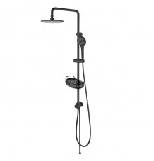 Душевая стойка Lemark c верхней душ. лейкой 