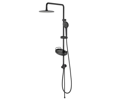 Душевая стойка Lemark c верхней душ. лейкой 