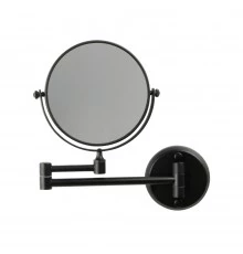 Зеркало косметическое черное D15 FIXSEN HOTEL (FX-31021B)
