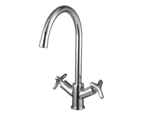 Plus_Spirit Смеситель для кухни, выс.пов.излив 187мм, р/ДВ, хром, LM, LM1905C