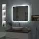 Зеркало Burzhe Led 800х700 бесконтактный сенсор